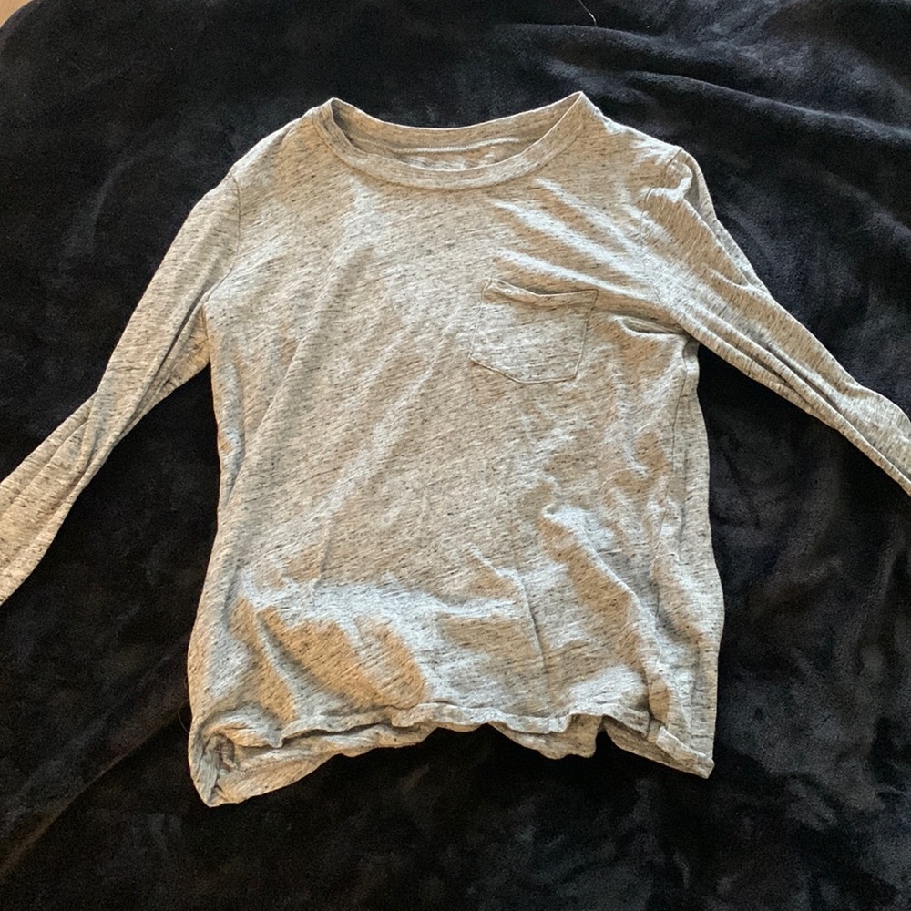 Madewell Gray Long sleeve tee